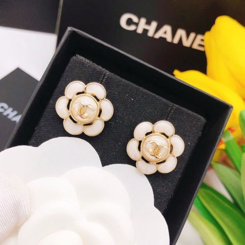 Replica Chanel Earrings For Women #1239422 $27.00 USD for Wholesale