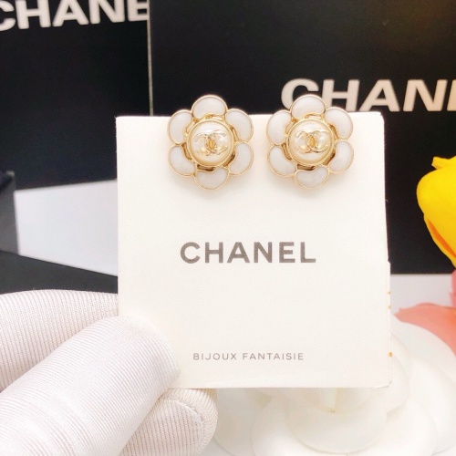 Replica Chanel Earrings For Women #1239422 $27.00 USD for Wholesale