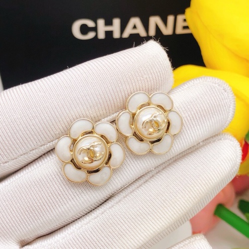 Replica Chanel Earrings For Women #1239422 $27.00 USD for Wholesale