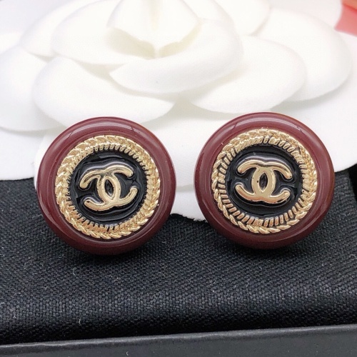 Replica Chanel Earrings For Women #1239423 $27.00 USD for Wholesale