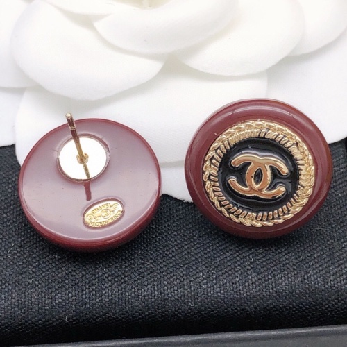 Replica Chanel Earrings For Women #1239423 $27.00 USD for Wholesale