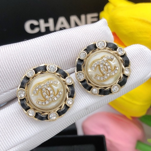 Replica Chanel Earrings For Women #1239425 $29.00 USD for Wholesale