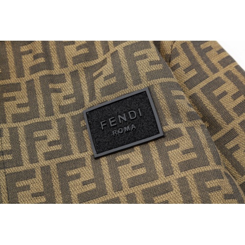 Replica Fendi Jackets Long Sleeved For Men #1239450 $88.00 USD for Wholesale