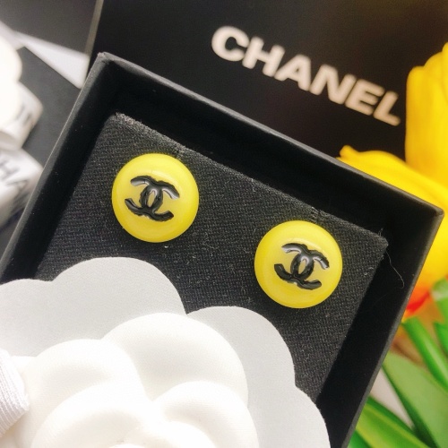 Replica Chanel Earrings For Women #1239492 $25.00 USD for Wholesale