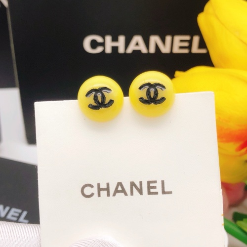 Replica Chanel Earrings For Women #1239492 $25.00 USD for Wholesale