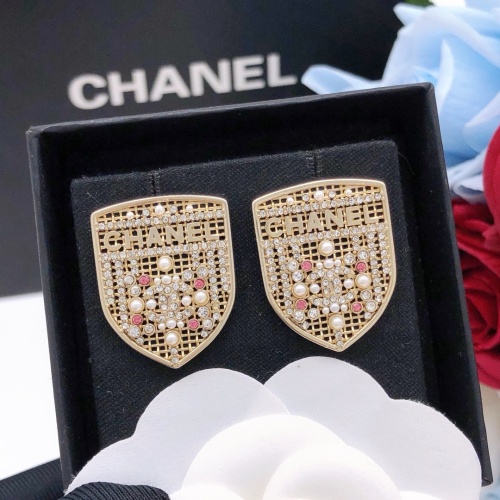 Chanel Earrings For Women #1239493 $27.00 USD, Wholesale Replica Chanel Earrings