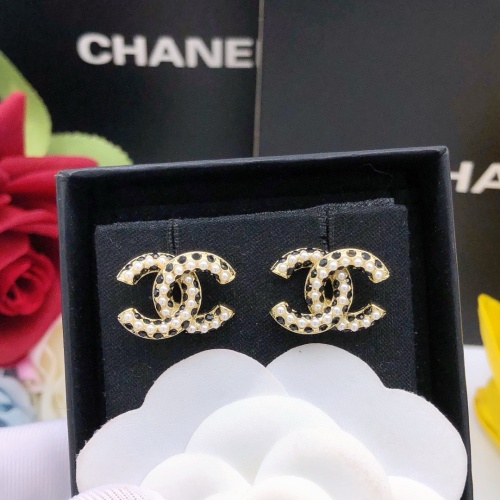 Chanel Earrings For Women #1239498 $27.00 USD, Wholesale Replica Chanel Earrings