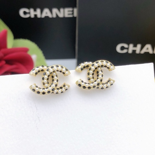 Replica Chanel Earrings For Women #1239498 $27.00 USD for Wholesale