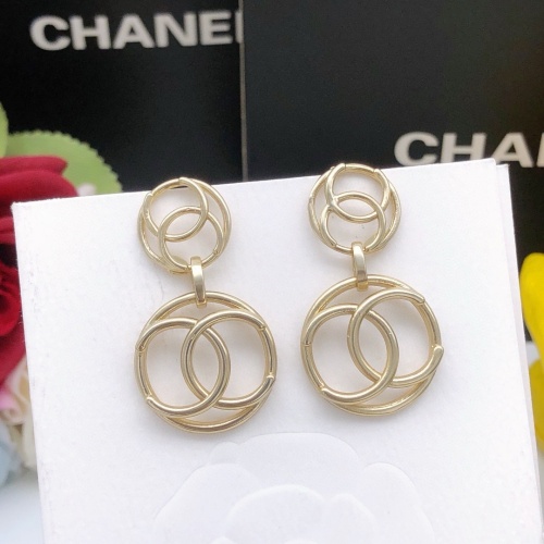 Replica Chanel Earrings For Women #1239499 $27.00 USD for Wholesale