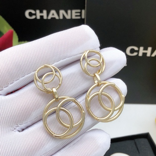 Replica Chanel Earrings For Women #1239499 $27.00 USD for Wholesale