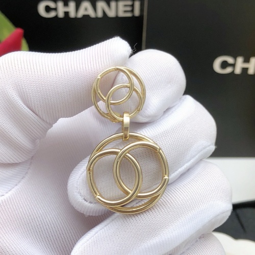 Replica Chanel Earrings For Women #1239499 $27.00 USD for Wholesale