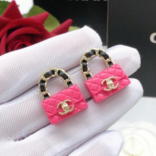 Replica Chanel Earrings For Women #1239500 $27.00 USD for Wholesale