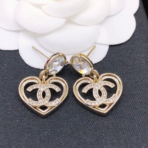 Replica Chanel Earrings For Women #1239501 $27.00 USD for Wholesale