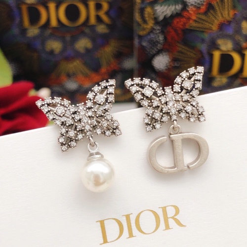 Christian Dior Earrings For Women #1239508 $27.00 USD, Wholesale Replica Christian Dior Earrings