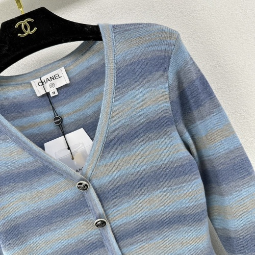 Replica Chanel Sweaters Long Sleeved For Women #1239564 $76.00 USD for Wholesale