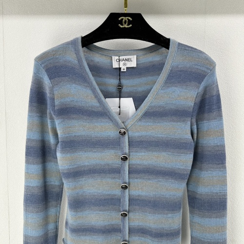 Replica Chanel Sweaters Long Sleeved For Women #1239564 $76.00 USD for Wholesale