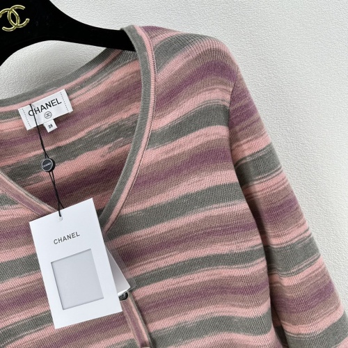 Replica Chanel Sweaters Long Sleeved For Women #1239566 $76.00 USD for Wholesale