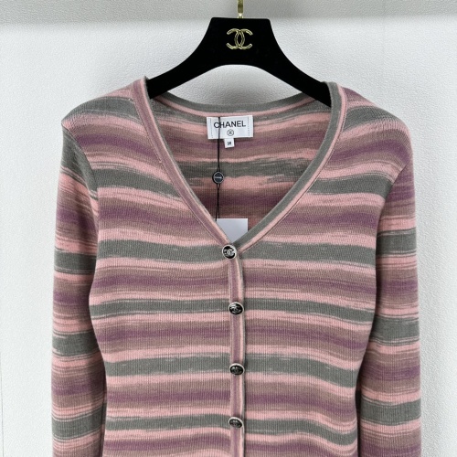 Replica Chanel Sweaters Long Sleeved For Women #1239566 $76.00 USD for Wholesale