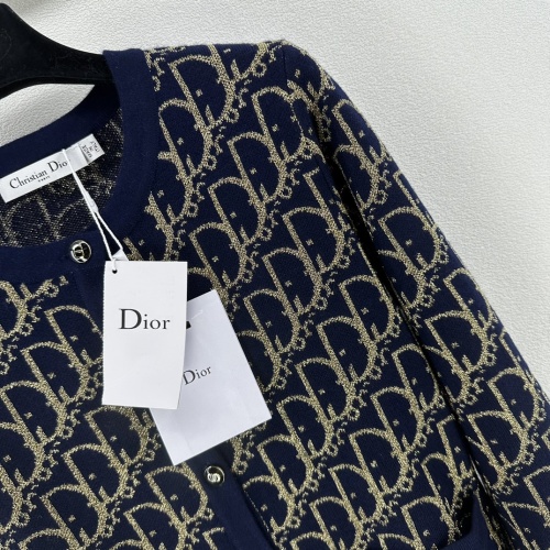 Replica Christian Dior Sweaters Long Sleeved For Women #1239568 $100.00 USD for Wholesale