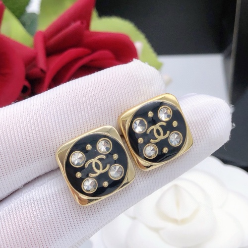 Replica Chanel Earrings For Women #1239588 $27.00 USD for Wholesale