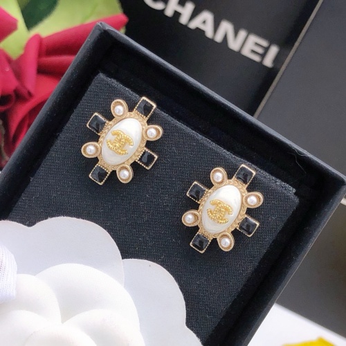 Replica Chanel Earrings For Women #1239591 $27.00 USD for Wholesale