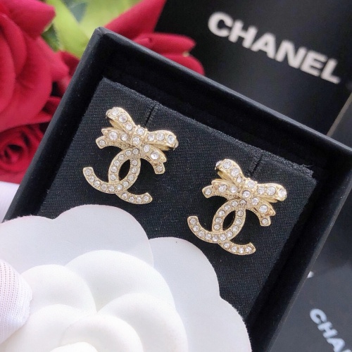 Replica Chanel Earrings For Women #1239596 $27.00 USD for Wholesale