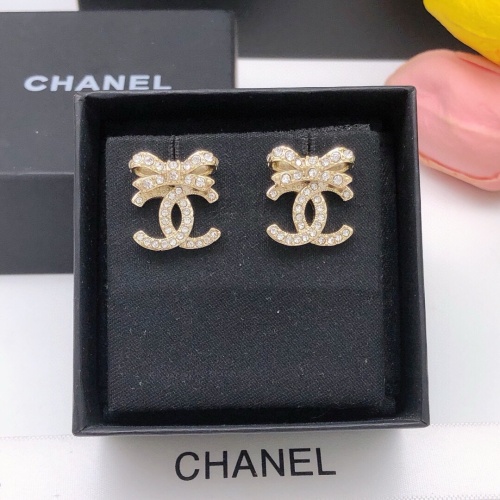 Replica Chanel Earrings For Women #1239596 $27.00 USD for Wholesale