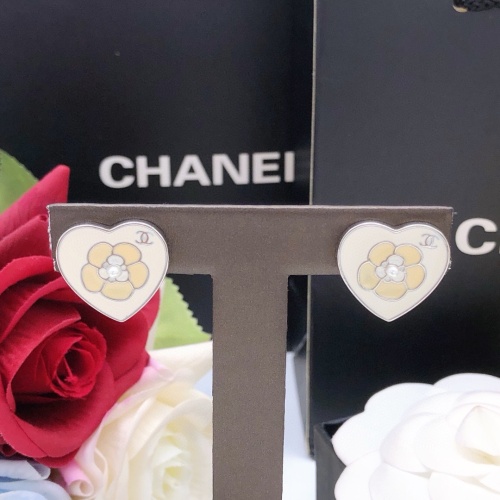 Replica Chanel Earrings For Women #1239597 $27.00 USD for Wholesale