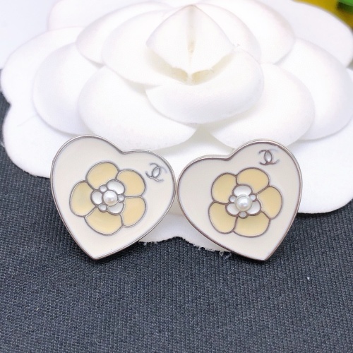 Replica Chanel Earrings For Women #1239597 $27.00 USD for Wholesale