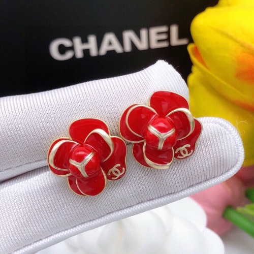 Replica Chanel Earrings For Women #1239598 $27.00 USD for Wholesale