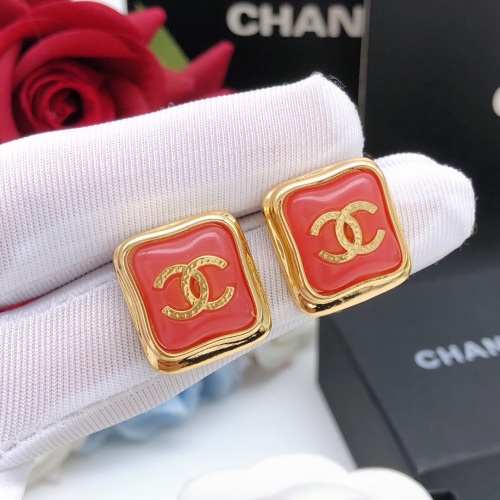 Replica Chanel Earrings For Women #1239600 $27.00 USD for Wholesale