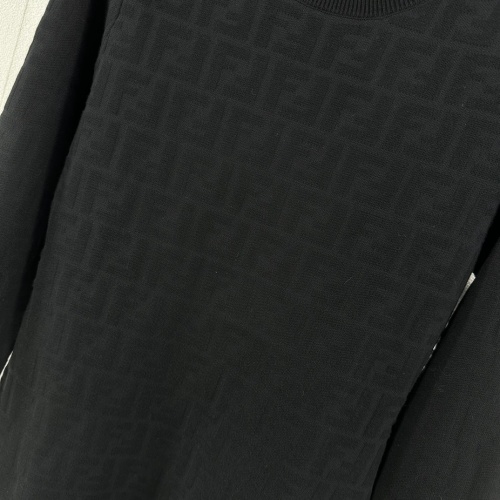 Replica Fendi Dresses Long Sleeved For Women #1239604 $100.00 USD for Wholesale