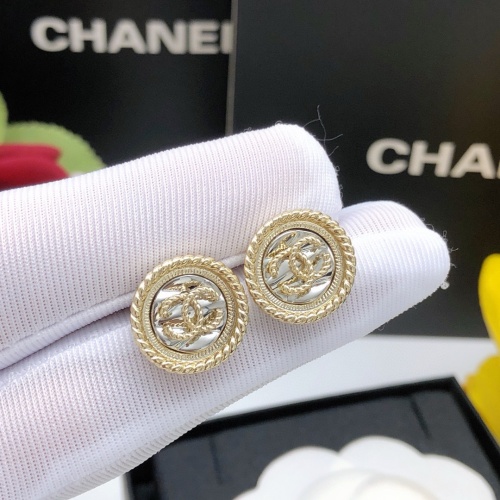 Replica Chanel Earrings For Women #1239607 $27.00 USD for Wholesale