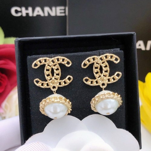 Chanel Earrings For Women #1239608 $27.00 USD, Wholesale Replica Chanel Earrings