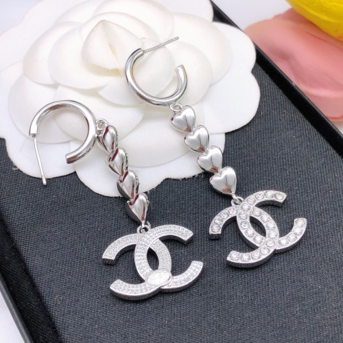 Replica Chanel Earrings For Women #1239609 $29.00 USD for Wholesale