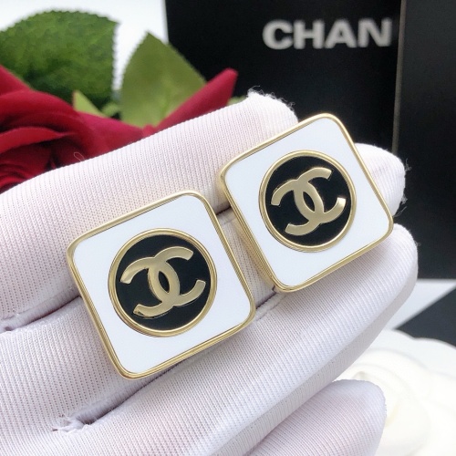 Replica Chanel Earrings For Women #1239613 $29.00 USD for Wholesale