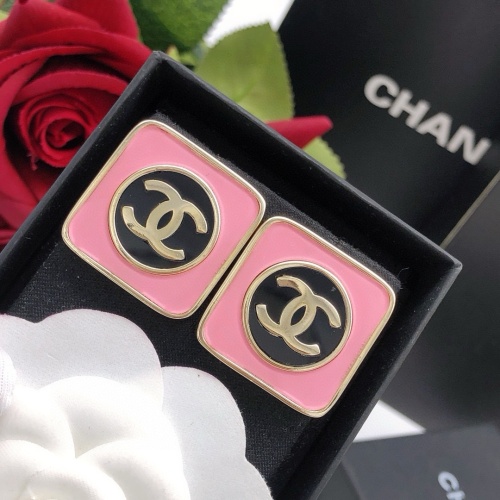 Replica Chanel Earrings For Women #1239614 $29.00 USD for Wholesale