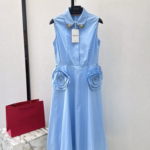 Valentino Dresses Sleeveless For Women #1239616 $102.00 USD, Wholesale Replica Valentino Dresses