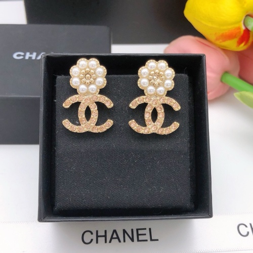 Replica Chanel Earrings For Women #1239617 $29.00 USD for Wholesale