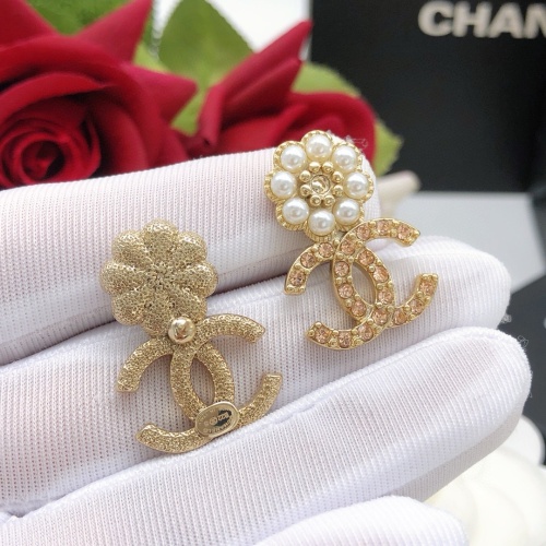 Replica Chanel Earrings For Women #1239617 $29.00 USD for Wholesale