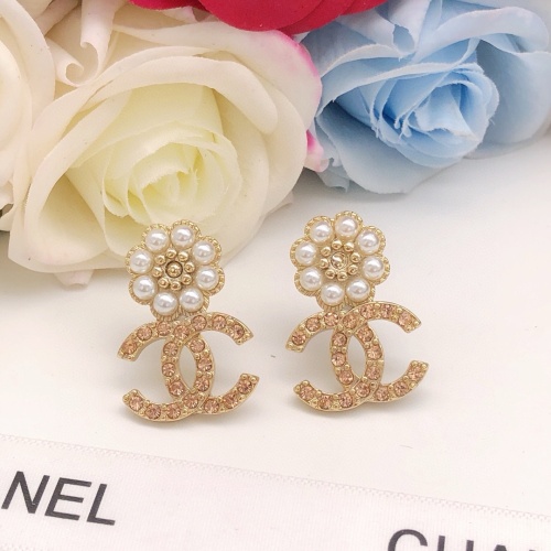 Replica Chanel Earrings For Women #1239617 $29.00 USD for Wholesale