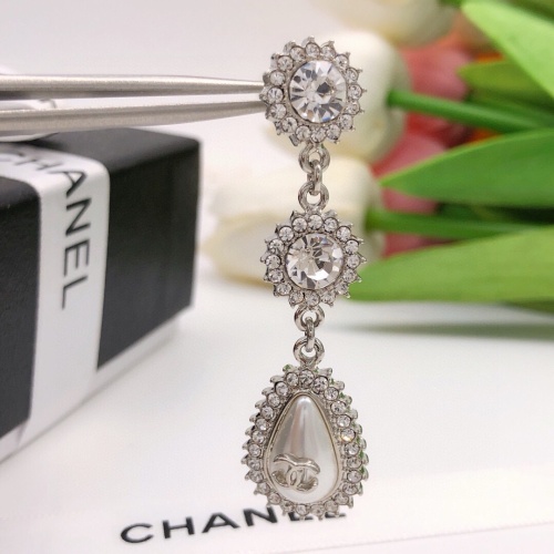 Replica Chanel Earrings For Women #1239619 $29.00 USD for Wholesale