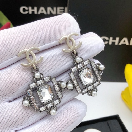 Replica Chanel Earrings For Women #1239620 $29.00 USD for Wholesale