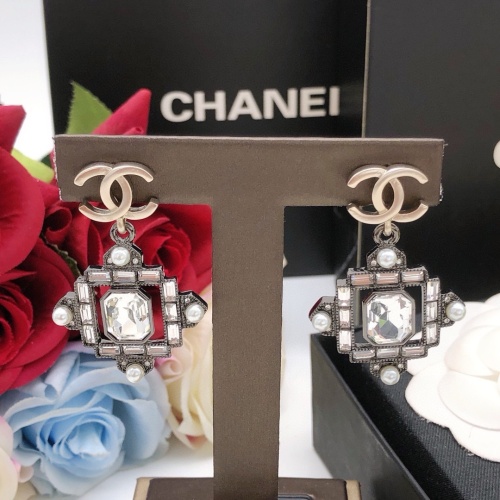 Replica Chanel Earrings For Women #1239620 $29.00 USD for Wholesale