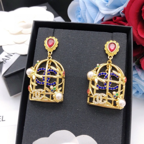 Replica Chanel Earrings For Women #1239621 $38.00 USD for Wholesale