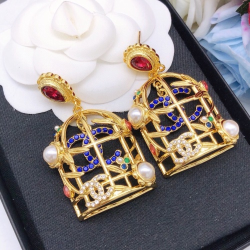 Replica Chanel Earrings For Women #1239621 $38.00 USD for Wholesale