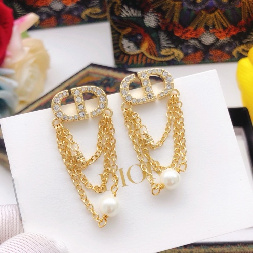 Christian Dior Earrings For Women #1239625 $27.00 USD, Wholesale Replica Christian Dior Earrings