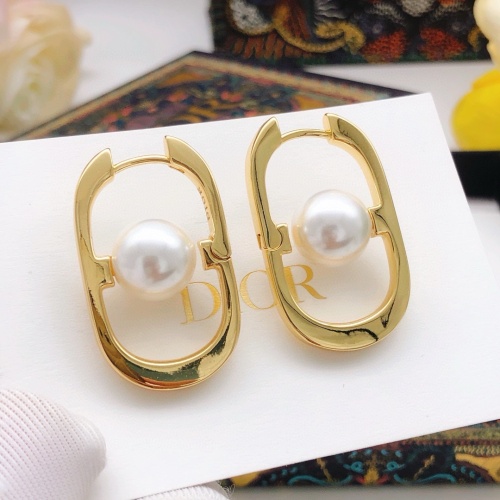 Christian Dior Earrings For Women #1239631 $27.00 USD, Wholesale Replica Christian Dior Earrings