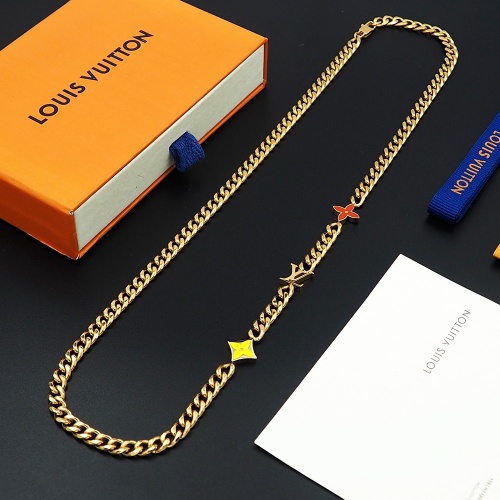 Louis Vuitton Necklaces #1239662 $27.00 USD, Wholesale Replica Louis Vuitton Necklaces