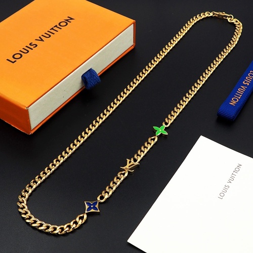 Louis Vuitton Necklaces #1239663 $27.00 USD, Wholesale Replica Louis Vuitton Necklaces